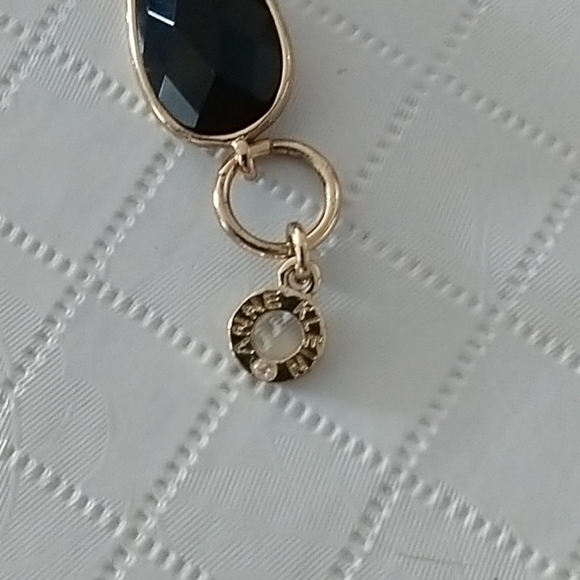 Anne Klein 42" Gold Tone & Gems Necklace - Picture 3 of 6